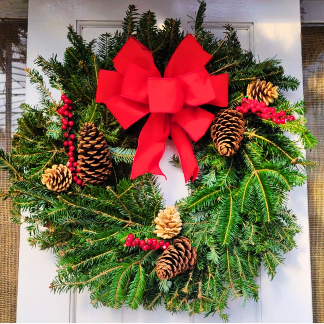 'Frond' Door Showstopper Wreath