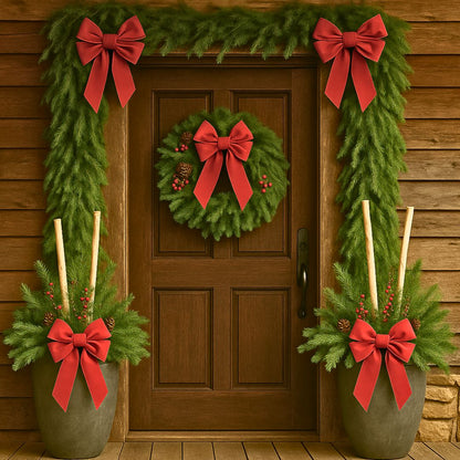 The Merry & Bright Porch Glow-Up