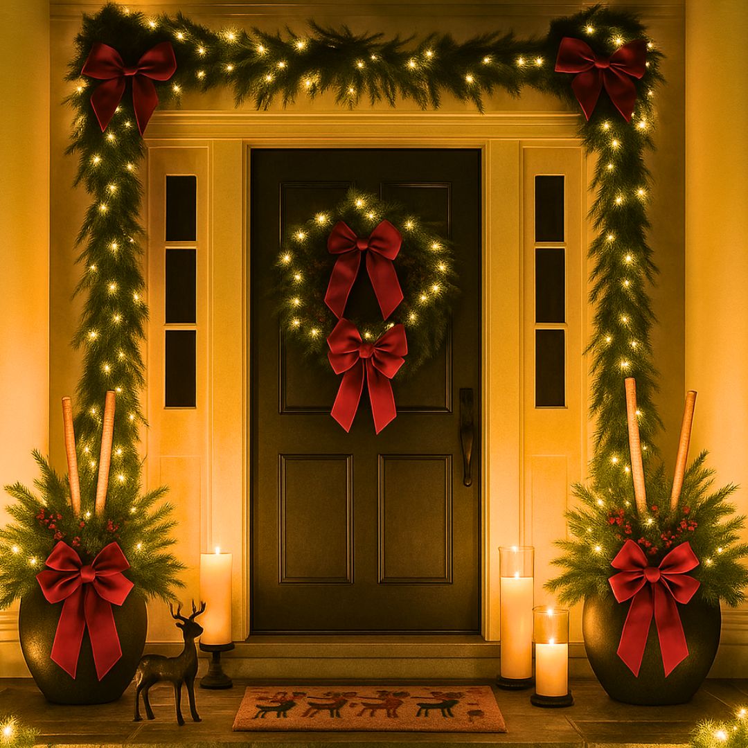 The Merry & Bright Porch Glow-Up