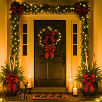 The Merry & Bright Porch Glow-Up