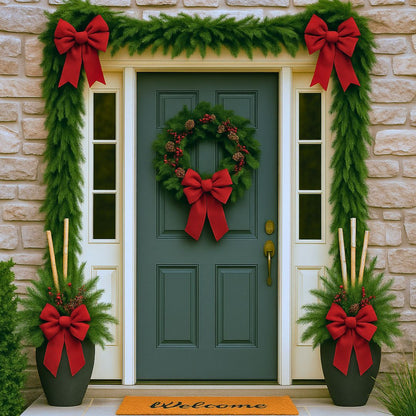 The Merry & Bright Porch Glow-Up