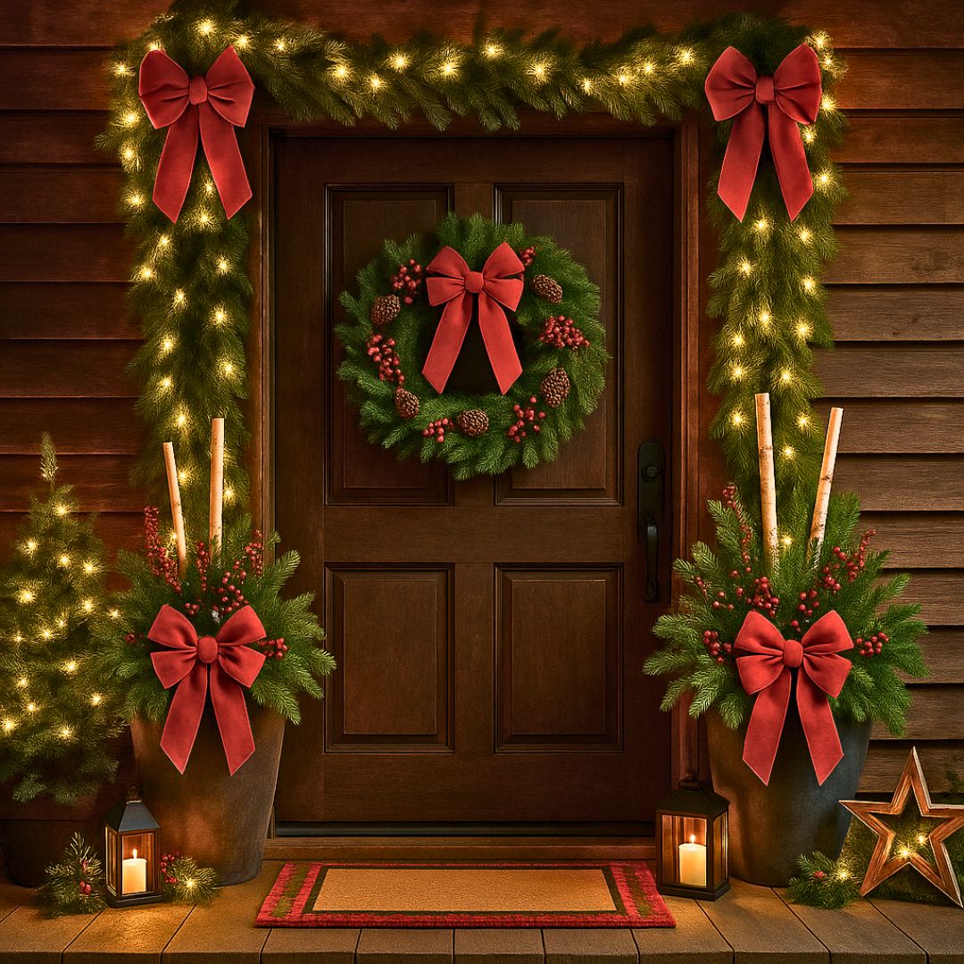 The Merry & Bright Porch Glow-Up