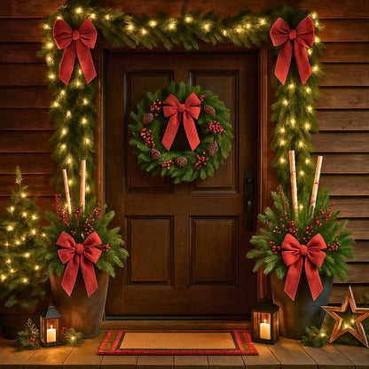 The Merry & Bright Porch Glow-Up